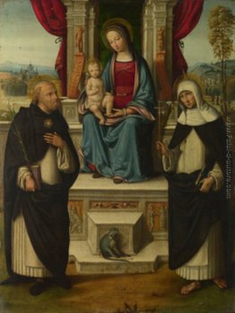 La Vergine con Bambino e Santi