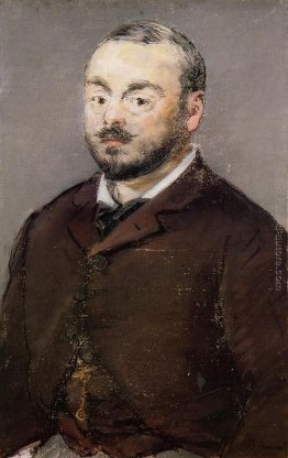 Ritratto del compositore Emmanual Chabrier