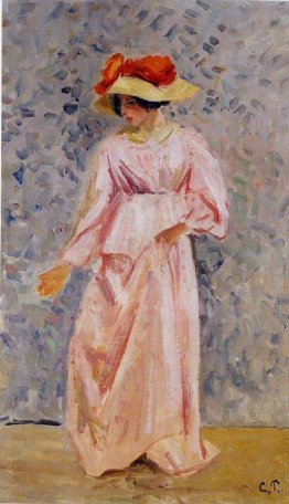 Ritratto di Jeanne con la veste rosa