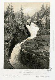 Cascade de Cérizet (Cauteretz (cioè Cauterets))