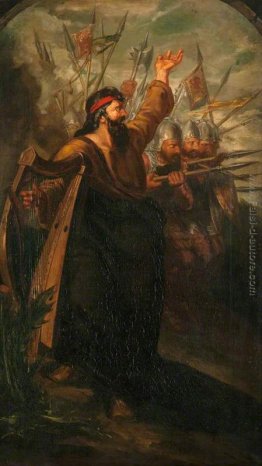 Guerra scozzese. La Lancia (trittico, pannello di sinistra)