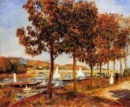 Il ponte di Argenteuil in autunno