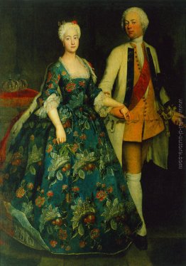 Principessa Sofia Dorotea Maria con il marito, Federico Guglielm