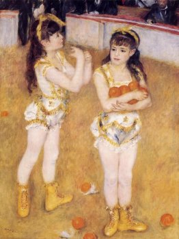 Acrobati al Cirque Fernando (Francisca e Angelina Wartenberg)