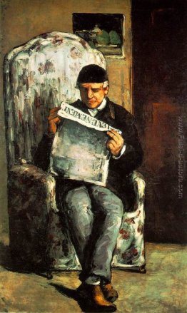 The Artist Padre leggendo il giornale