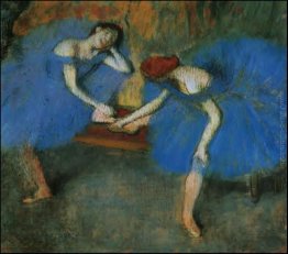 Due ballerine in Blue