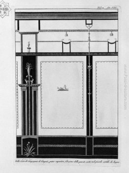 Nella Casa di Pompei, al piano inferiore della parete portico co