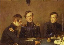 Andrey, Grigoriy e Alexander Druzhinin