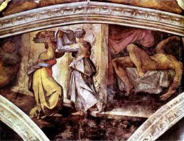 Volta della Cappella Sistina: Judith Portare la testa di Olofern