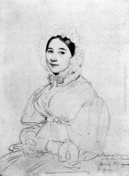 La signora Jean Auguste Dominique Ingres, nato Madeleine Chapell