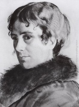 Ritratto di Y.E. Kustodieva