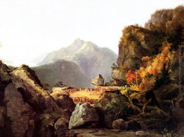 Scena da 'L'ultimo dei Mohicani', di James Fenimore Cooper