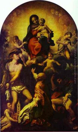 Madonna con Bambino e San Sebastiano