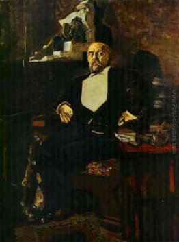 Ritratto di S. Mamontov, il fondatore del primo privato Opera