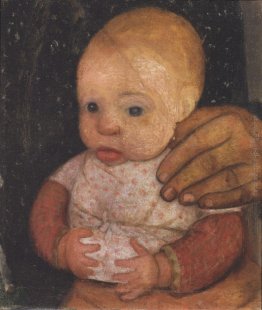 Infante con la mano di sua madre