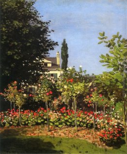 Giardino in fiore a Sainte-Addresse