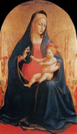 Madonna con il Bambino di uva