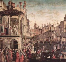 Il miracolo della reliquia della Vera Croce sul ponte di Rialto