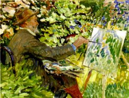 Artista al cavalletto (Ritratto di Konstantin Korovin)