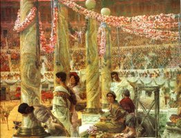 Caracalla e Geta. A Fight Orso nel Colosseo