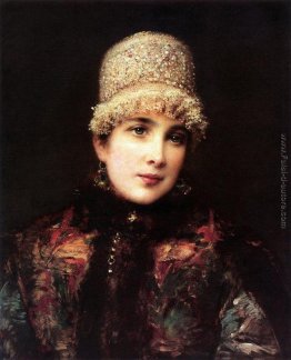 Bellezza russa in Kokoshnik