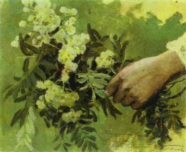 Una mano con i fiori