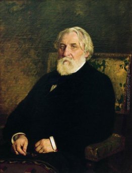 Ritratto dello scrittore Ivan Sergeevic Turgenev