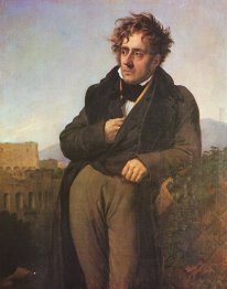 Chateaubriand Meditando sulle rovine di Roma