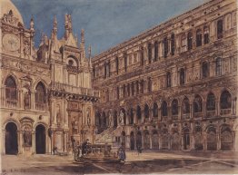 Il cortile del Palazzo Ducale a Venezia