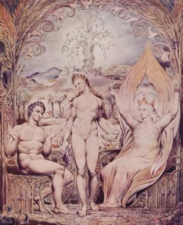 Arcangelo Raffaele con Adamo ed Eva