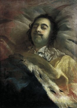 Pietro I sul letto di morte
