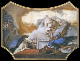 La Vergine appare a San Domenico