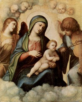 Madonna col Bambino e angeli