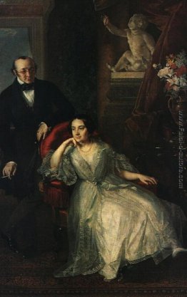 Ritratto di Nikolaj Ivanovic e Nadezhda Mikhailovna