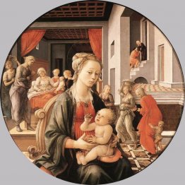 Madonna con il Bambino e Storie di S. Anna