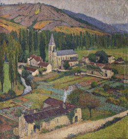 Chiesa nel villaggio a Labastide du Vert