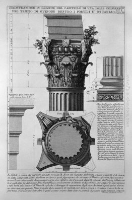 Le antichità romane, t. 4, Piatto XLV. Vista delle grandi capite