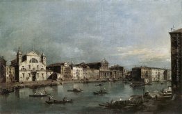 Il Canal Grande con Santa Lucia e al Scalzi