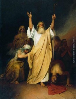 Preghiera di Mosè dopo gli Israeliti attraverso il Mar Rosso