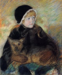 Elsie Cassatt possesso di un Big Dog