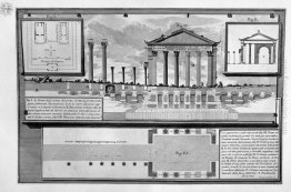 Le antichità romane, t. 4, Piatto XXXIX. Piante e prospetti dei