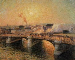 Il Pont Boieldieu, Rouen, Tramonto