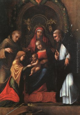 Il matrimonio mistico di Santa Caterina