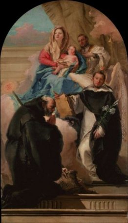 Madonna con Bambino e Santi Tre