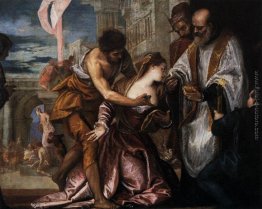 Il martirio e la Comunione di Santa Lucia