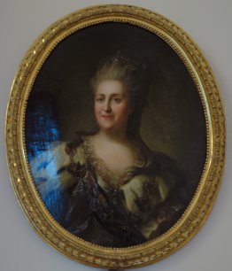 Ritratto di Caterina II. Versione di ripetizione di un ritratto