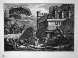 Tenuto conto della tomba i resti dell'antica città di Pompei Mam