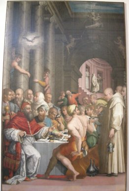 Cena di S. Gregorio Magno (Clemente VII)