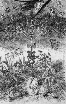 Illustrazione per 'Les épaves' di Charles Baudelaire