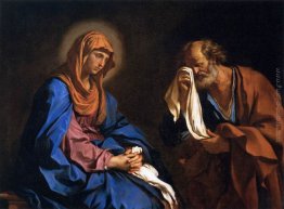 San Pietro piangente davanti alla Vergine